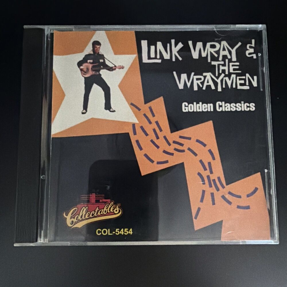 Link Wray & The Wraymen Golden Classics 12 Tracks  CD Sony 1993